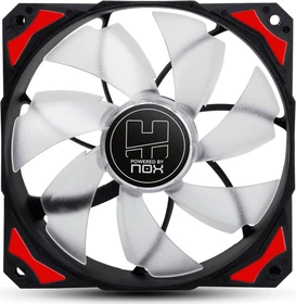 Nox Xtreme H-Fan LED rot, 120mm