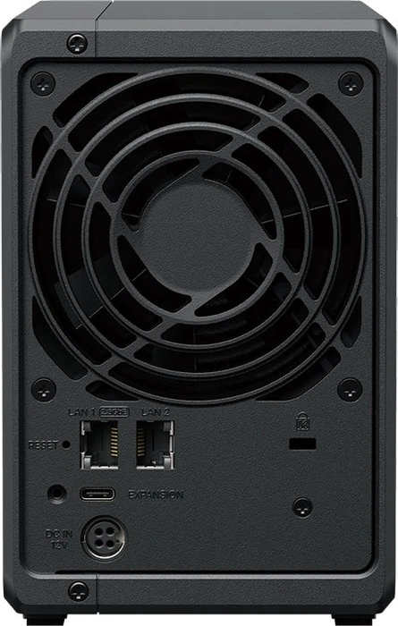 Synology DiskStation DS725+, 4GB RAM ECC, 1x RJ-45 2.5GBase-T, 1x RJ-45 1000Base-T