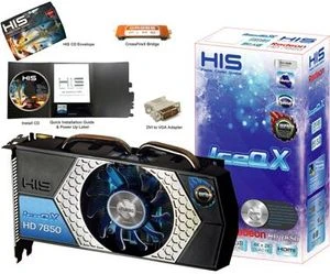 HIS Radeon HD 7850 IceQ X Turbo, 2GB GDDR5, DVI, HDMI, 2x mDP