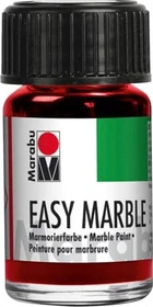 Marabu Easy Marble Marmorierfarbe, rubinrot, 15ml