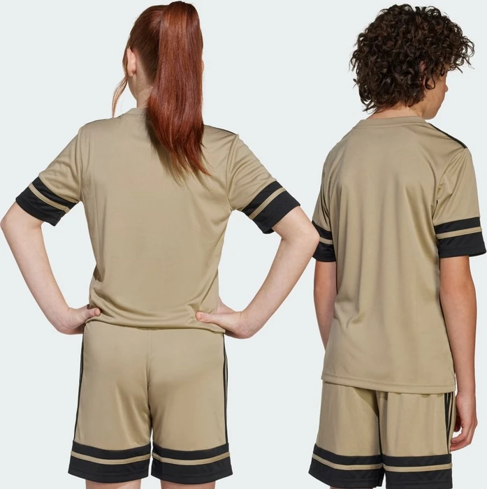adidas Squadra 25 Trikot kurzarm blanch cargo/black/warm vanilla (Junior)