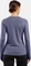 Odlo X-Alp Performance Wool 115 Laufshirt langarm skipper blue melange (Damen) Vorschaubild