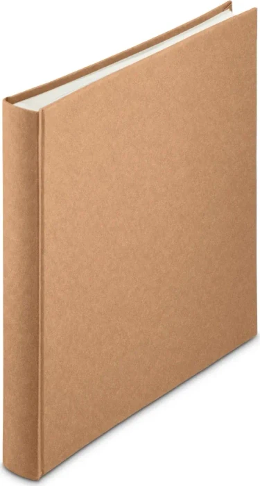 Hama Jumbo Fotoalbum, 30x30, 80 weiße Seiten, Wrinkled braun