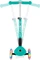Globber Foldable Lights Kickboard emerald green Vorschaubild
