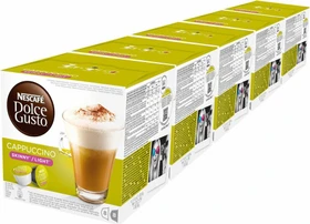 Nestlé Nescafe Dolce Gusto Cappuccino Light Kaffeekapseln, 40 Stück (5x 8 Stück)