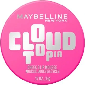 Maybelline CloudTopia cheek & lip mousse 04 pink daydream, 5g