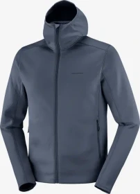 Salomon Outline Warm Hooded Jacke blue nights (Herren)