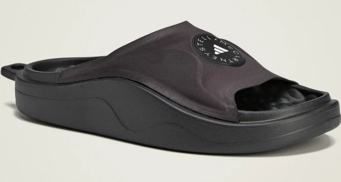 adidas by Stella McCartney Badeschlappe core black (Damen)
