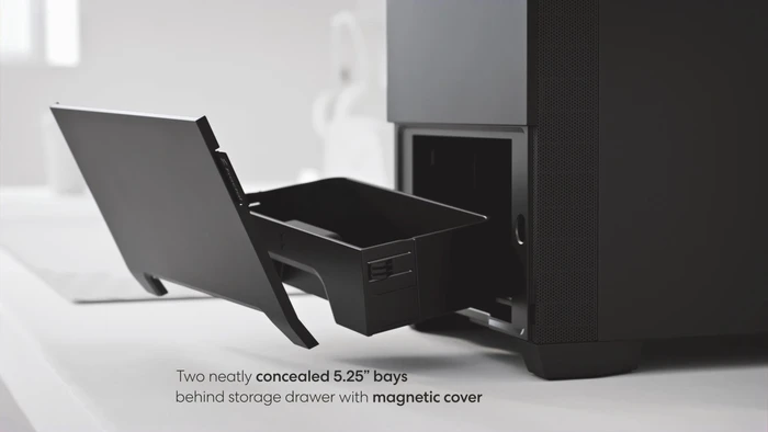 Fractal Design Pop Mini Air RGB Black TG Clear Tint, Glasfenster