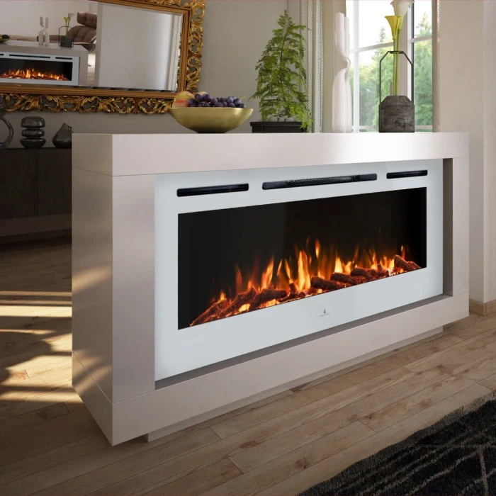 Muenkel Noble Flame Nevada Elektrokamin weiß