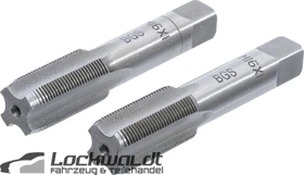 BGS technic Gewindebohrer mit Vor- und Fertigschneider, M16, 2 Stück