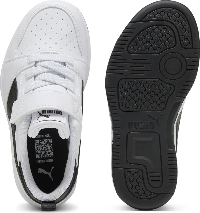 Puma Rebound V6 Lo puma white/puma black (Junior)