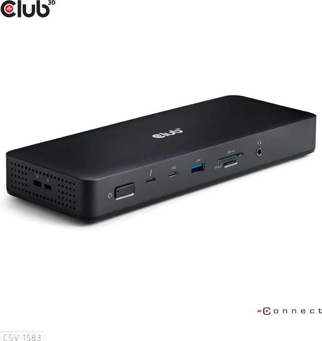 Club 3D 16-in-1 Vier-Displays Docking-Station, Thunderbolt 4 [Buchse]