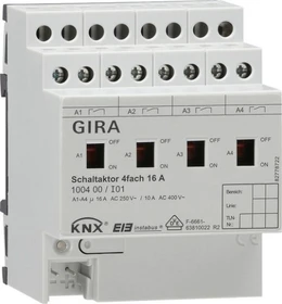 Gira KNX Schaltaktor 4-fach, 16A, Schaltaktor