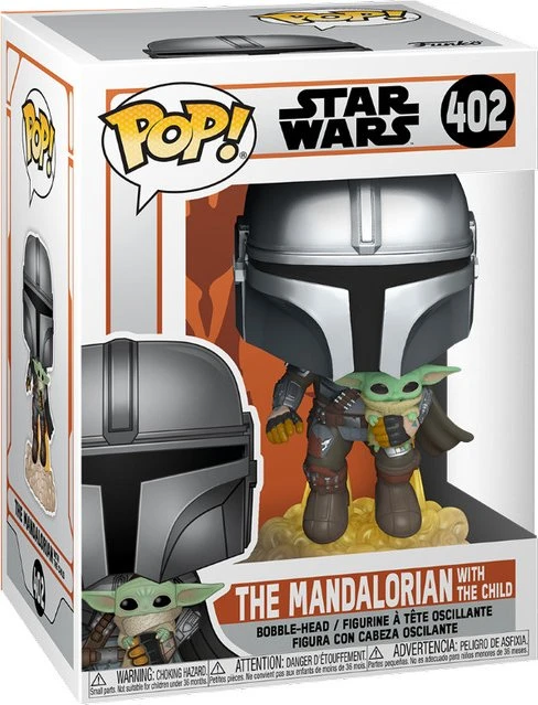 FunKo Pop! - Star Wars The Mandalorian - The Mandalorian with the Child Jetpack (50959)