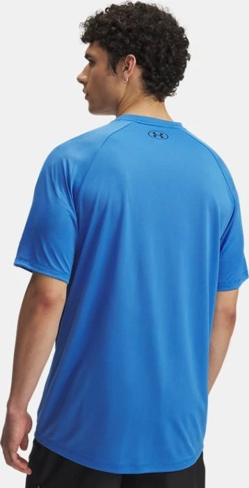 Under Armour Tech Reflective Funktionsshirt kurzarm blue atlantis/washed navy (Herren)