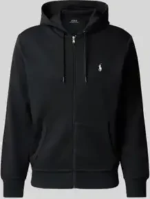 Ralph Lauren Logo-Stitching Hoodie schwarz (Herren)