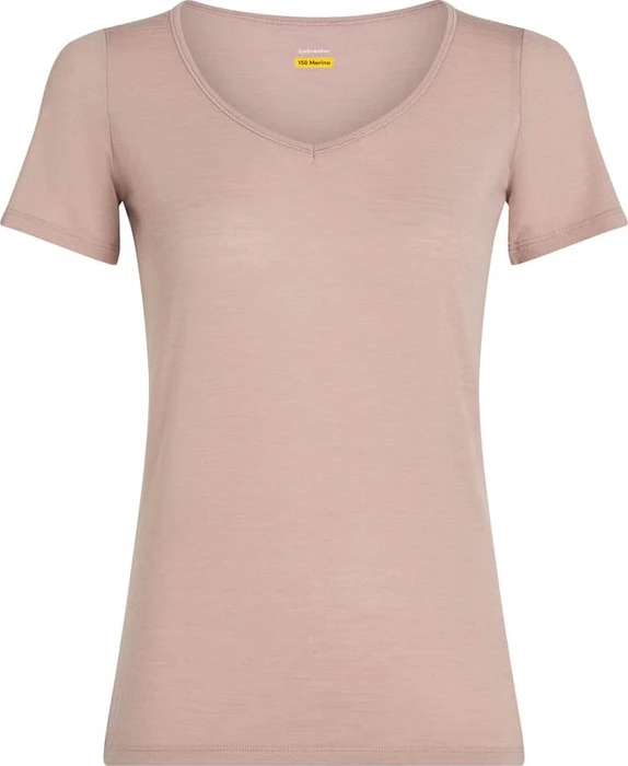 Icebreaker Siren Sweetheart Funktionsshirt kurzarm pink quartz (Damen)