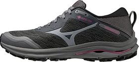 Mizuno Wave Rider GTX iron gate/nimbus cloud/fuchsia fedora (Damen)