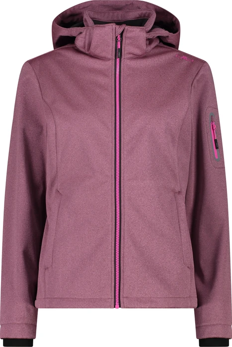 CMP Melange Softshell Funktionsjacke bubblegum mel. (Damen)