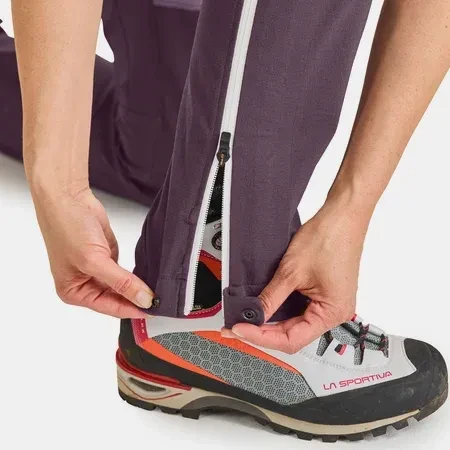 Ortovox Westalpen Softshell Hose lang dark wild berry (Damen)