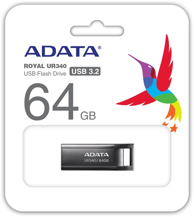 ADATA UR340 64GB, USB-A, USB 3.2 Gen 1×1