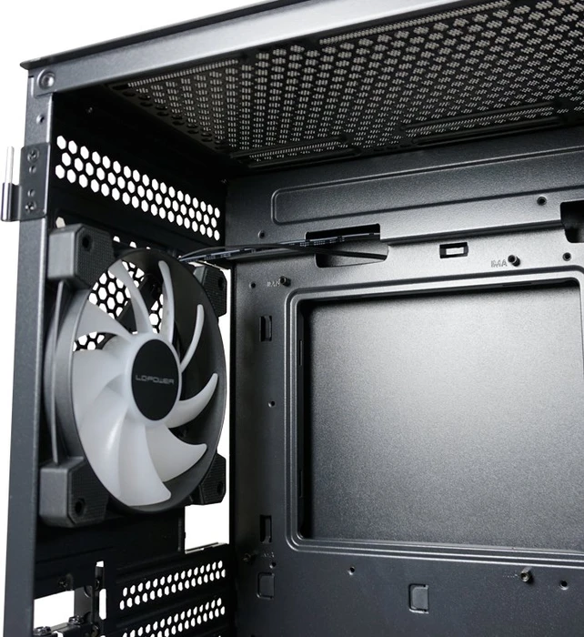 LC-Power Gaming 810B Dark_Crawler_X, schwarz, Glasfenster