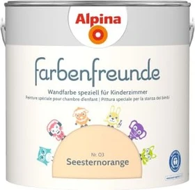 Alpina Farben Farbenfreunde Nr. 03 innen seesternorange, 2.5l