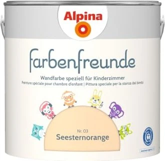 Alpina Farben Farbenfreunde Nr. 03 innen seesternorange, 2.5l