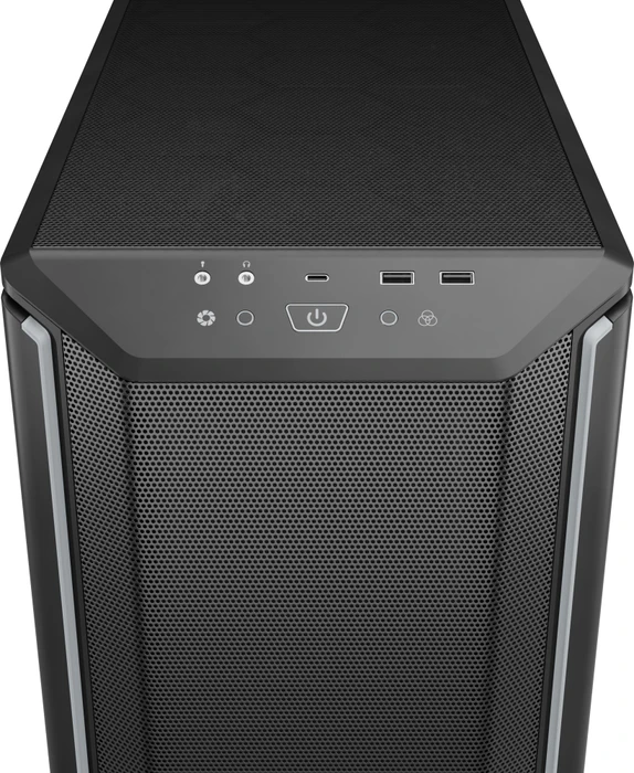 be quiet! Dark Base 701 Black, Glasfenster