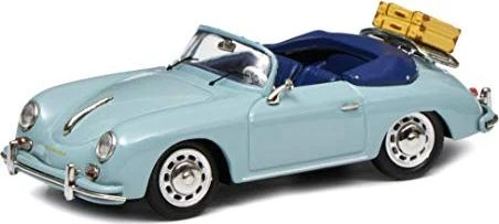 Schuco Porsche 356 A Cabriolet Reisezeit meißenblau