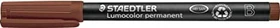 Staedtler Lumocolor 314 permanent braun, 10er-Pack