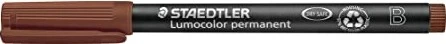 Staedtler Lumocolor 314 permanent braun, 10er-Pack