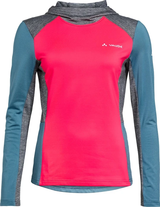Vaude Qimsa Trikot langarm vibrant pink (Damen)