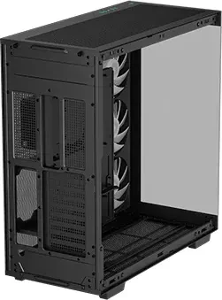 DeepCool CH780 BK, schwarz, Glasfenster