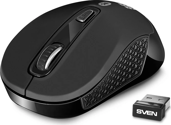 Sven RX-575SW Wireless Mouse schwarz, USB/Bluetooth