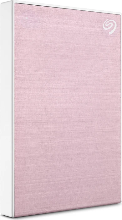 Seagate Backup Plus Slim Portable rose, rosa/grau, 2TB, USB 3.0 Micro-B