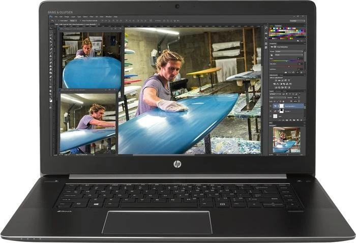 HP ZBook Studio G3, Core i7-6700HQ, 8GB RAM, 256GB SSD, Quadro M1000M, DE