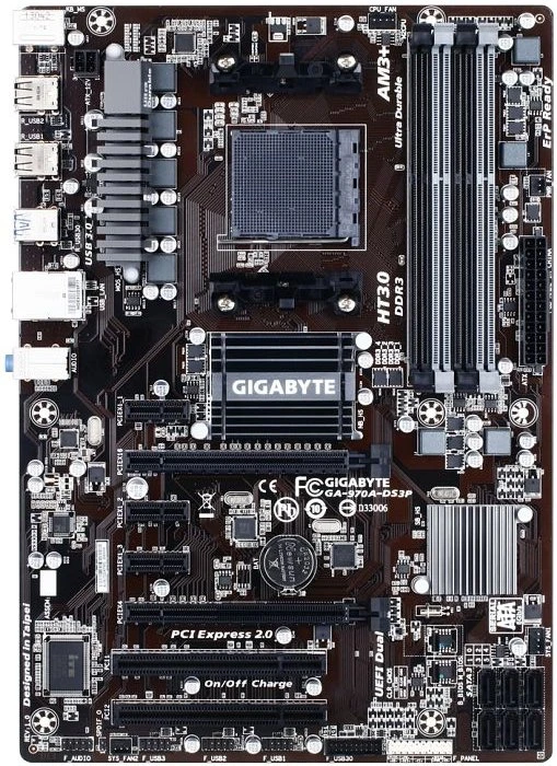 GIGABYTE GA-970A-DS3P (AMD AM3+)