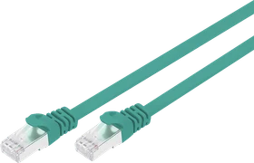 Digitus Flach-Patchkabel, Cat6a, U/FTP, RJ-45/RJ-45, 2m, grün