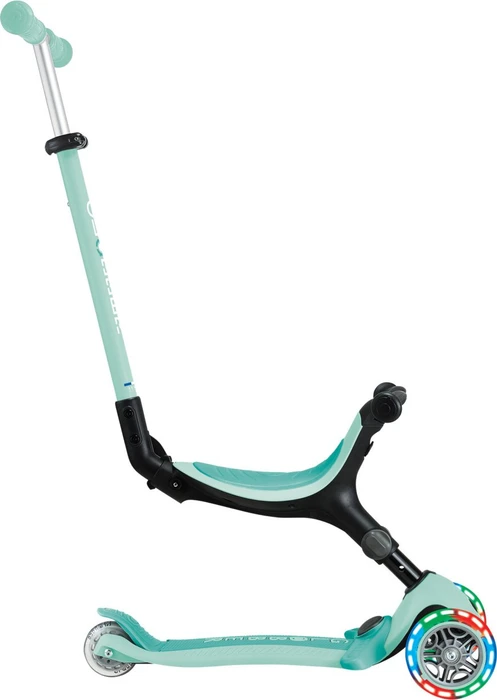 Globber Go Up Active Lights Kickboard dark mint/black