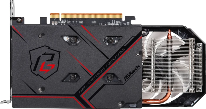 ASRock Radeon RX 6500 XT Phantom Gaming D OC, RX6500XT PGD 4GO, 4GB GDDR6, HDMI, DP