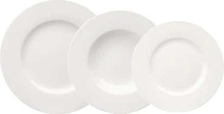 Villeroy & Boch Basic White Tafelservice, 18-tlg.