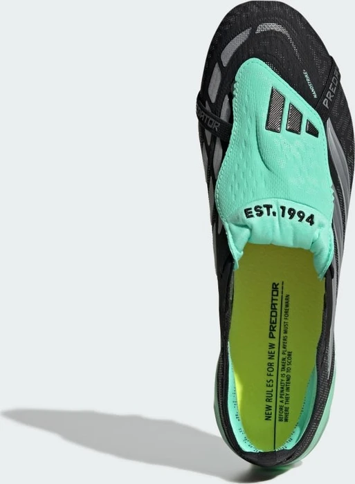 adidas Predator Elite Fold-Over Tongue AG core black/silver metallic/pulse mint