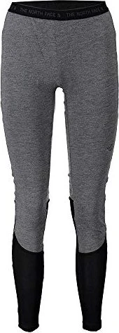 The North Face Easy Leggings Hose lang medium grey heather/tnf black (Damen)