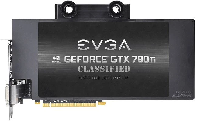 EVGA GeForce GTX 780 Ti Dual Classified Hydro Copper, 3GB GDDR5, 2x DVI, HDMI, DP