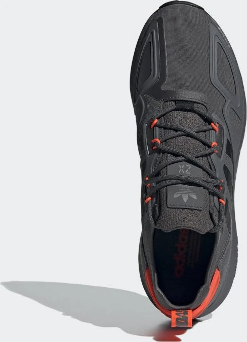 adidas ZX 2K Boost grey six/core black/solar red (Herren)