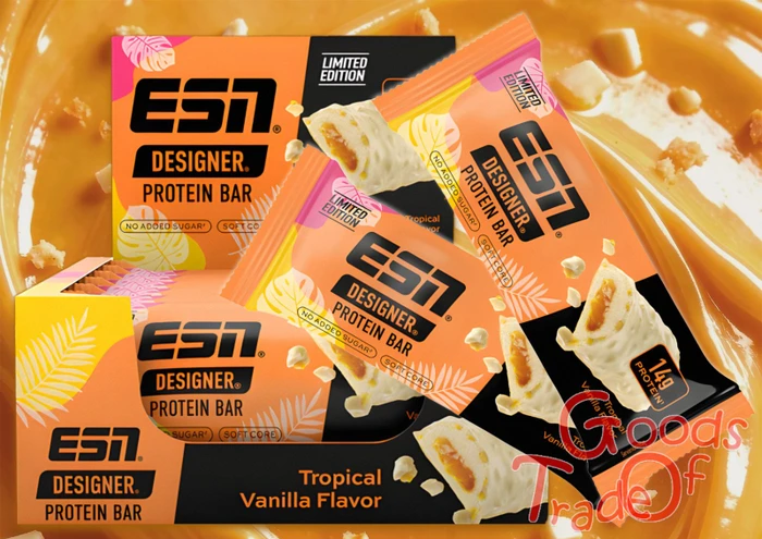ESN Designer Bar Tropical Vanilla 540g (12x 45g)