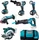 Makita DLX6046 LXT Akku-Maschinenset inkl. Tasche + 3 Akkus 3.0Ah