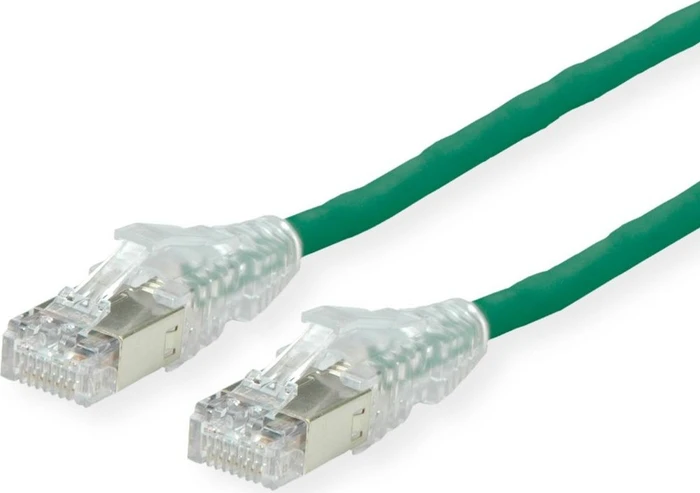 Dätwyler CU 7702 flex LS0H AMP v.2 Patchkabel, Cat7/Cat6a, S/FTP, RJ-45/RJ-45, 5m, grün (21.05.0553)